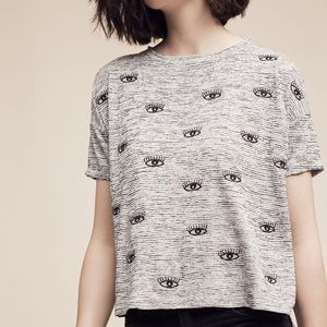 AKEMI + KIN embroidered tee from Anthropologie